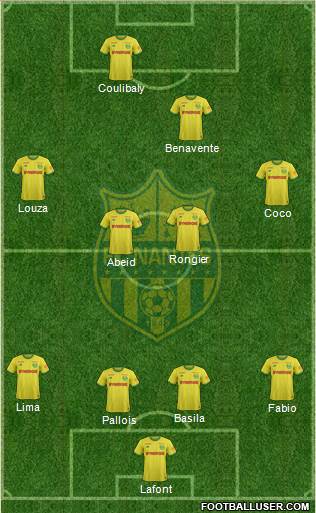 FC Nantes Formation 2019