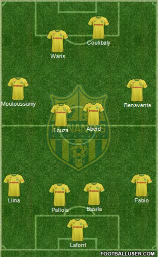 FC Nantes Formation 2019