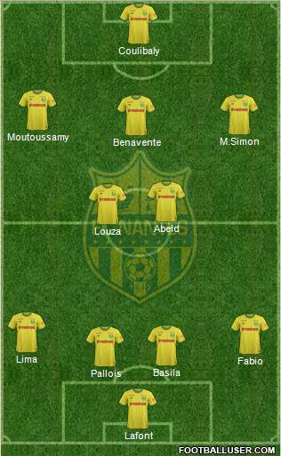 FC Nantes Formation 2019