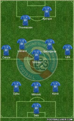 Racing Club de Strasbourg-Football Formation 2019