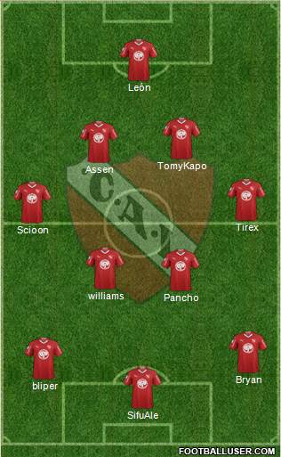 Independiente Formation 2019