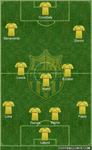 FC Nantes Formation 2019