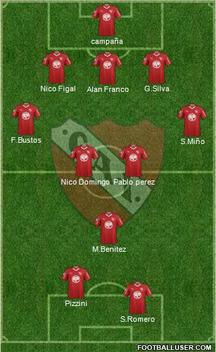 Independiente Formation 2019