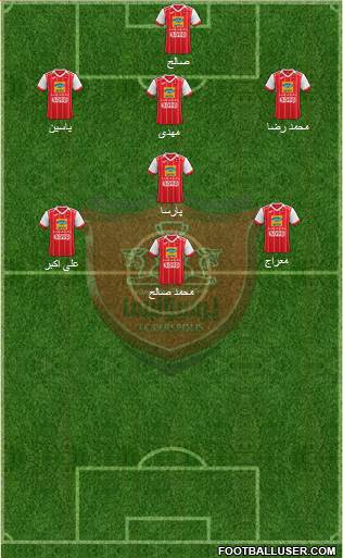 Persepolis Tehran Formation 2019