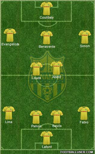 FC Nantes Formation 2019