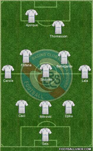 Racing Club de Strasbourg-Football Formation 2019