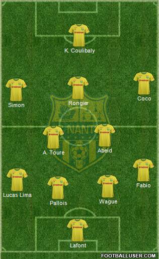 FC Nantes Formation 2019