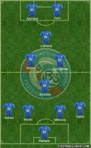 Racing Club de Strasbourg-Football Formation 2019