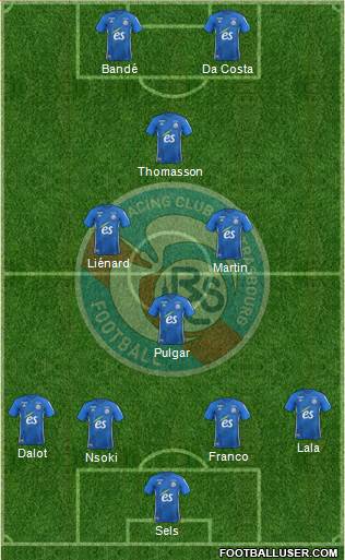 Racing Club de Strasbourg-Football Formation 2019