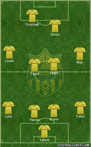 FC Nantes Formation 2019