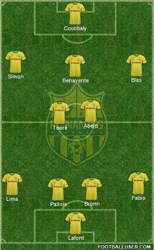 FC Nantes Formation 2019