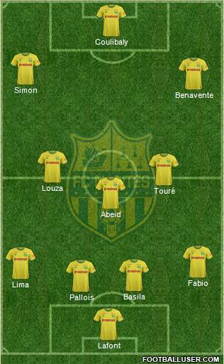 FC Nantes Formation 2019