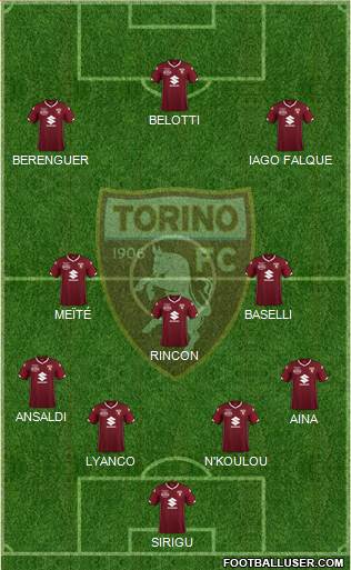 Torino Formation 2019