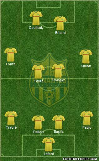 FC Nantes Formation 2019