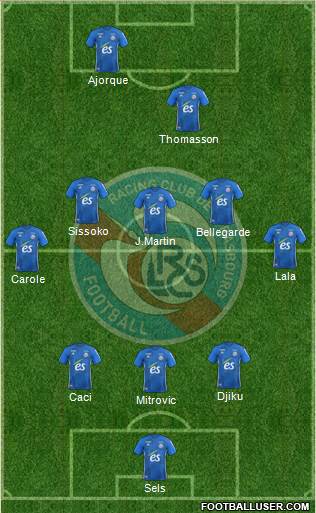 Racing Club de Strasbourg-Football Formation 2019