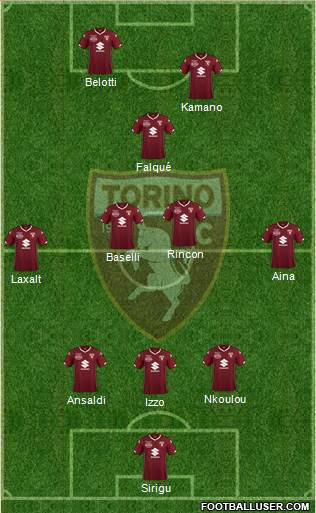 Torino Formation 2019