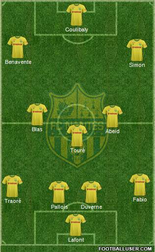 FC Nantes Formation 2019