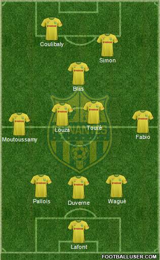 FC Nantes Formation 2019