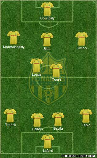 FC Nantes Formation 2019