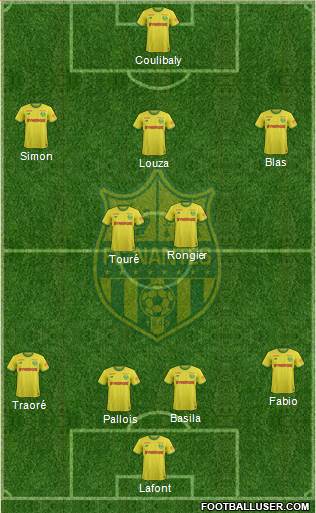 FC Nantes Formation 2019