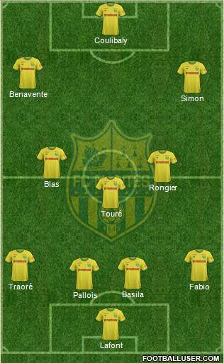 FC Nantes Formation 2019