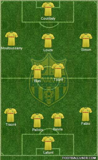 FC Nantes Formation 2019