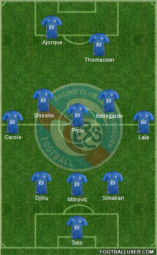 Racing Club de Strasbourg-Football Formation 2019