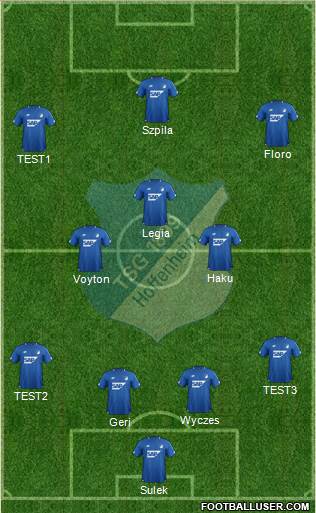 TSG 1899 Hoffenheim Formation 2019