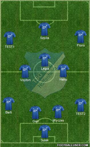 TSG 1899 Hoffenheim Formation 2019