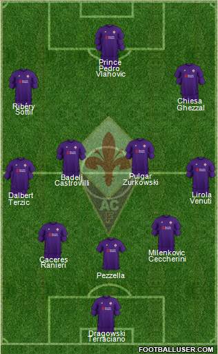 Fiorentina Formation 2019