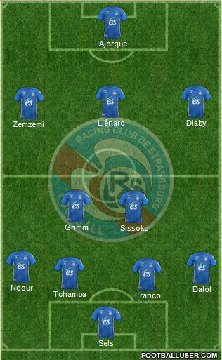 Racing Club de Strasbourg-Football Formation 2019