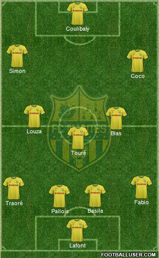 FC Nantes Formation 2019