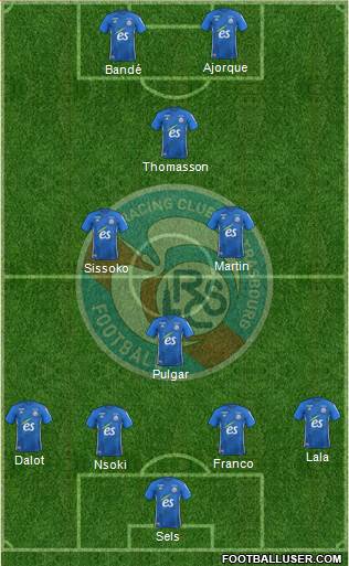 Racing Club de Strasbourg-Football Formation 2019