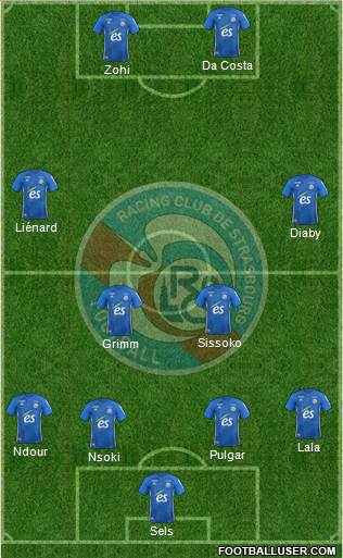 Racing Club de Strasbourg-Football Formation 2019