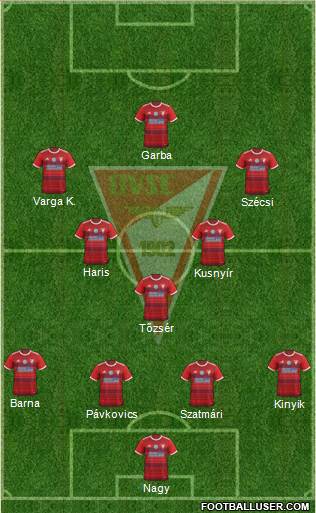 Debreceni VSC Formation 2019