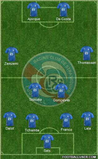 Racing Club de Strasbourg-Football Formation 2019