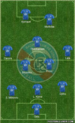 Racing Club de Strasbourg-Football Formation 2019