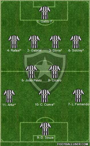 Botafogo FR Formation 2019