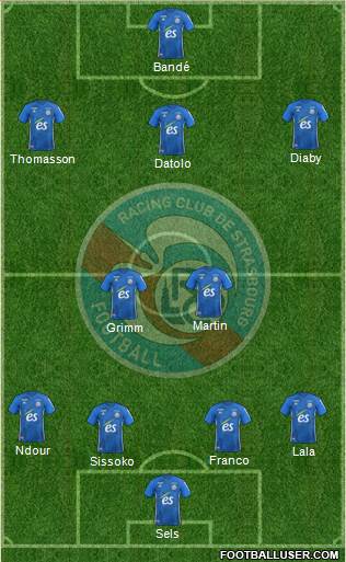 Racing Club de Strasbourg-Football Formation 2019