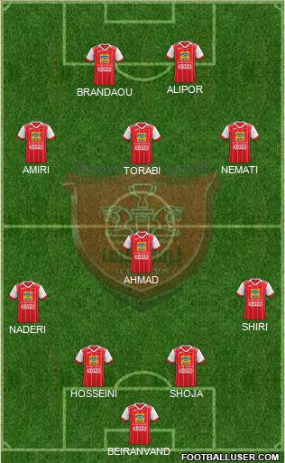 Persepolis Tehran Formation 2019