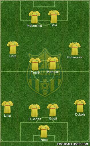 FC Nantes Formation 2019