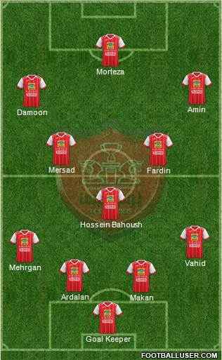 Persepolis Tehran Formation 2019