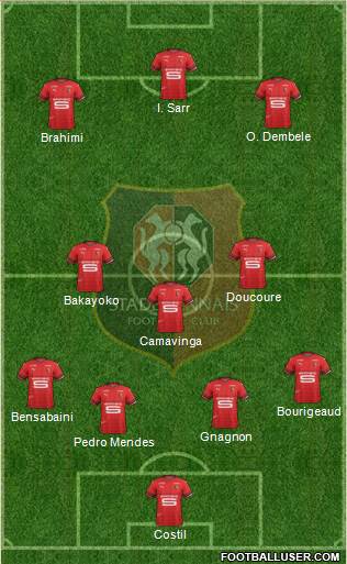 Stade Rennais Football Club Formation 2019