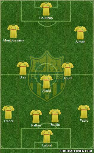 FC Nantes Formation 2019