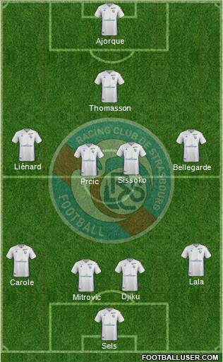 Racing Club de Strasbourg-Football Formation 2019