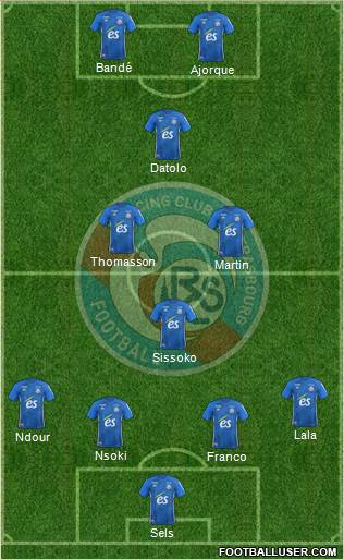 Racing Club de Strasbourg-Football Formation 2019