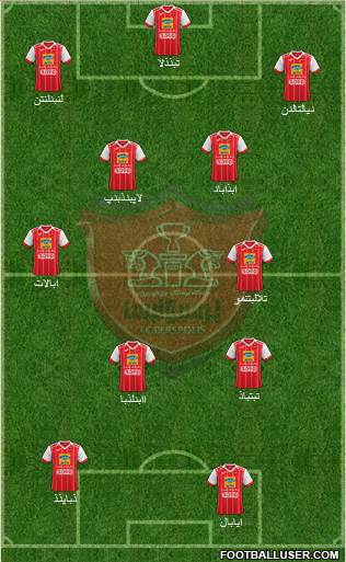 Persepolis Tehran Formation 2019