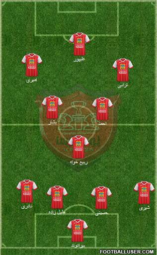 Persepolis Tehran Formation 2019