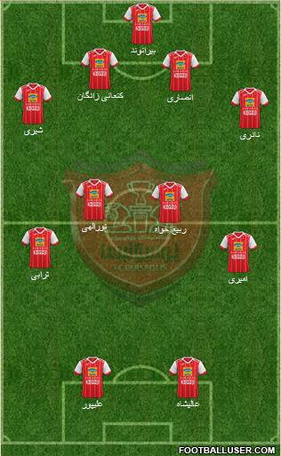 Persepolis Tehran Formation 2019