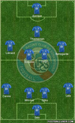 Racing Club de Strasbourg-Football Formation 2019